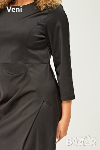 Макси черна рокля тип Лале, нова, Англия, номер 40 / Л, Официална, бизнес рокля, снимка 2 - Рокли - 26165815