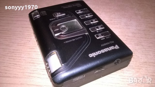 panasonic rq-nx60v walkman-метален-реверсен-за колекция, снимка 4 - MP3 и MP4 плеъри - 21857723