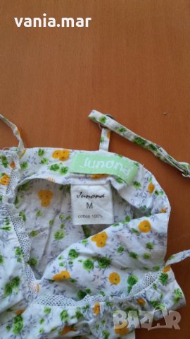 Дълга памучна рокля на Юнона , снимка 2 - Рокли - 24880043