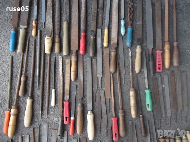 Лот от 74 бр. пили и 21 бр. дръжки за пили, снимка 3 - Други инструменти - 24879589