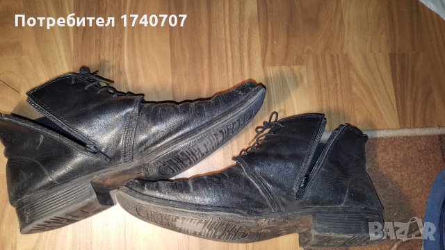 landerjack кожени обувки  с ципове, снимка 2 - Официални обувки - 24088461