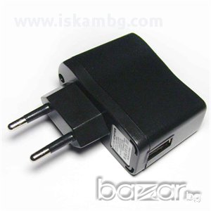 USB Зарядно - Адаптер - код USB адаптер 220V