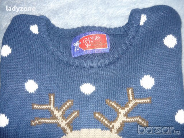 Сладко пуловерче от Англия, снимка 6 - Детски пуловери и жилетки - 9142034