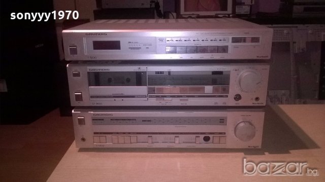 grundig amplifier+tuner+deck-внос швеицария