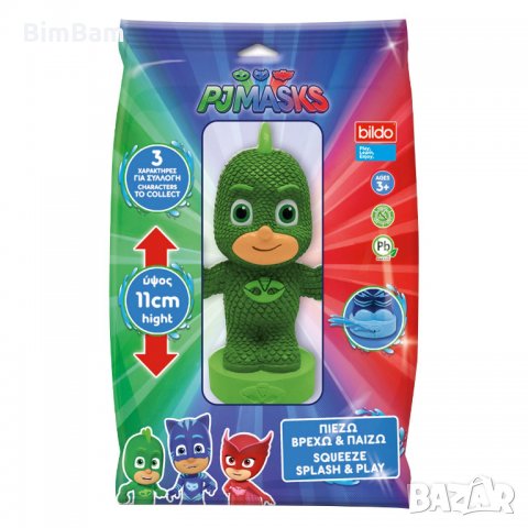  PJ Masks Gekko / Гумена играчка, снимка 2 - Коли, камиони, мотори, писти - 24161132