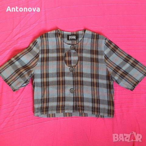 Кроптоп от лен, снимка 1