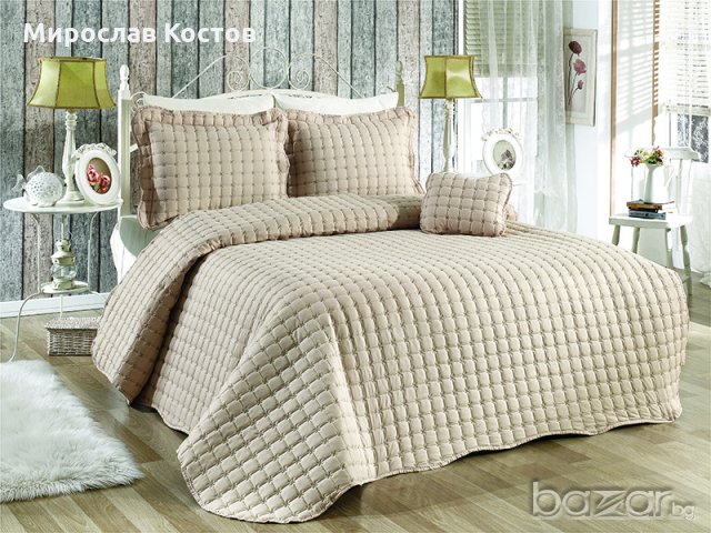 Луксозно шалте за спалня, снимка 1 - Покривки за легло - 21478664