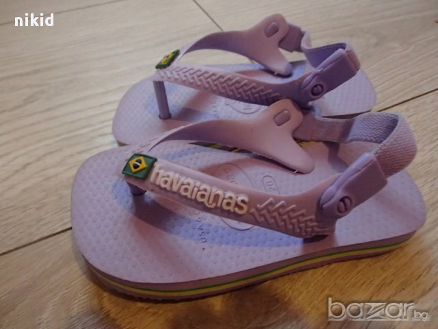 бебешки сандали havaianas бразилки, снимка 2 - Детски сандали и чехли - 15825111