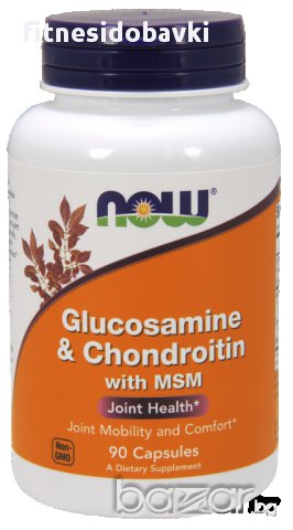 Now Glucosamine & Chondroitin with Msm, снимка 1 - Хранителни добавки - 8963058