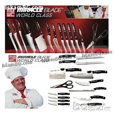Комплект ножове Miracle Blade