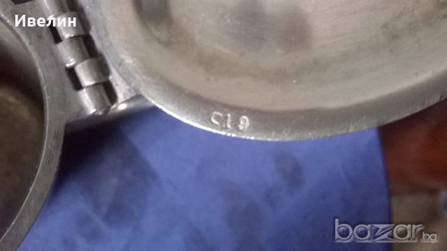 посребрен метален чайник, снимка 4 - Антикварни и старинни предмети - 20956626