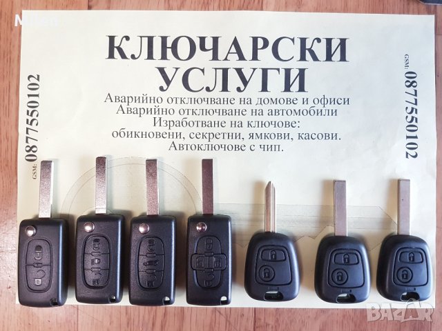 Кутийка за Peugeot и Citroen