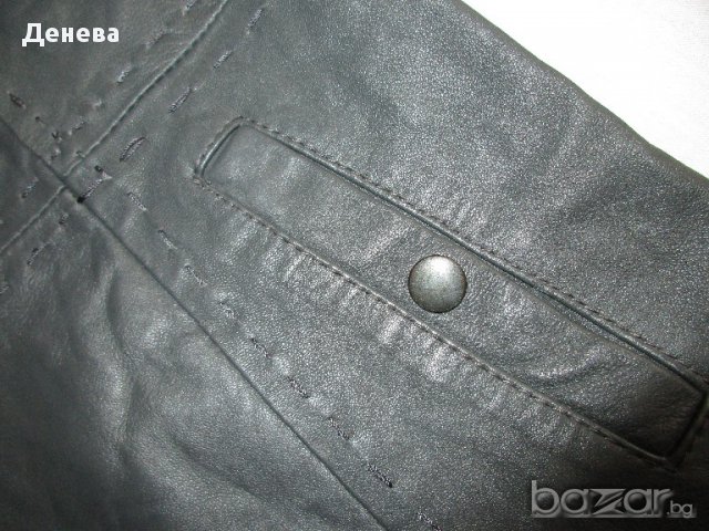 ЕСТЕСТВЕНА КОЖА на OBJECT - дамска кожена рокля, снимка 10 - Рокли - 12652360