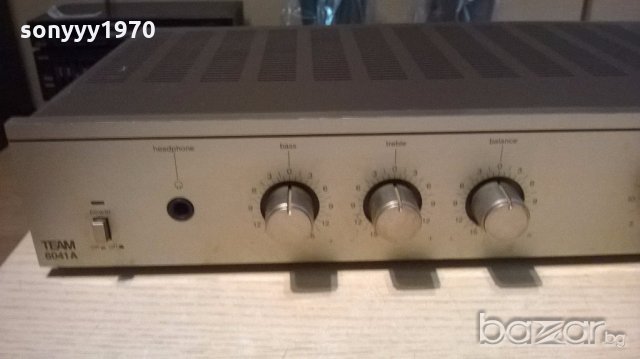 schneider 6041a-amplifier hi-fi germany-внос швеицария, снимка 4 - Ресийвъри, усилватели, смесителни пултове - 18663369