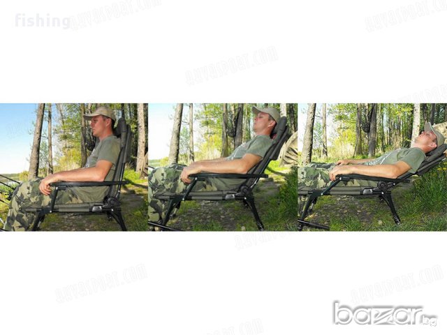  Стол Carp Zoom Full Comfort Boilie Armchair, снимка 3 - Екипировка - 17387770