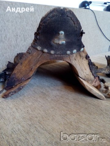 Старинно седло за козел,пръч, снимка 5 - Антикварни и старинни предмети - 17436524