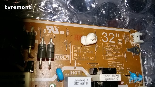 POWER SUPPLY BN44-00369B I32HD_AHS, снимка 2 - Части и Платки - 24565985
