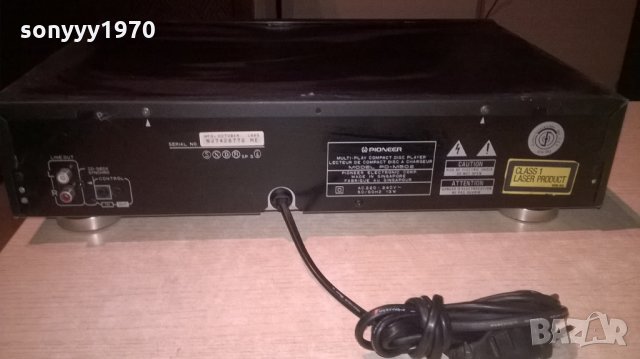 pioneer pd-m502 cd за 6 диска-внос швеицария, снимка 12 - Ресийвъри, усилватели, смесителни пултове - 23613543