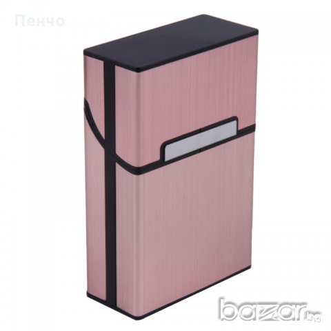 Алуминиева кутия за цигари, табакера слим Cigarette Case, box slim, снимка 3 - Табакери - 18799496