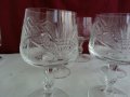 кристални чаши за коняк ракия и др, снимка 10
