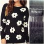 Forever 21 - черен пуловер, снимка 1 - Блузи с дълъг ръкав и пуловери - 15952552