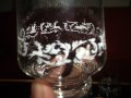 Чаши от Германия - Рисувано стъкло - 9 бр , снимка 1 - Чаши - 18001746