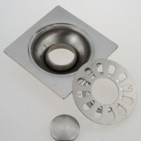 Сифон за баня неръждаема стомана 100 % Ново.100 мм./100 мм., снимка 4 - ВИК - 24502641
