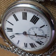 Железничарски джобен часовник, снимка 4 - Антикварни и старинни предмети - 16715188