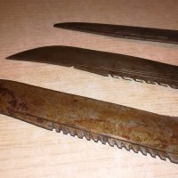 три стари ножа-ретро колекция-37/34/30см, снимка 16 - Колекции - 21073492