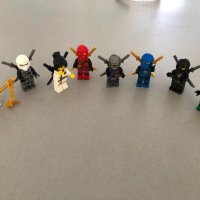 8 фигурки за Лего конструктор Ninjago Нинджаго за игра и украса на торта пластмасови , снимка 3 - Фигурки - 22690810
