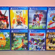 Нови ps4,Snoopy,Rayman,Flockers,Fifa,Toki,Deadpool,Kay,Transformers , снимка 1 - Игри за PlayStation - 15811144