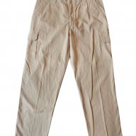 Aigle мъжки карго панталон бежов размер 48 100% памук, снимка 1 - Панталони - 13024614
