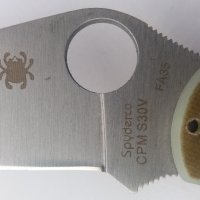 Сгъваем нож Spyderco CPM-S30V - FA35, 80х210мм, снимка 4 - Ножове - 20479662