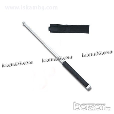 Телескопична палка за самозащита - ХРОМ код 0206, снимка 1