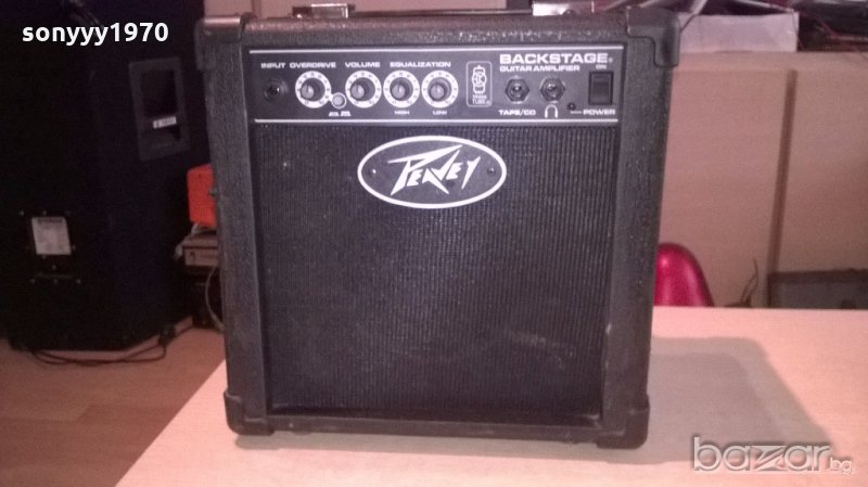 peavey backstage-guitar amplifier-30х30х18см-внос англия, снимка 1