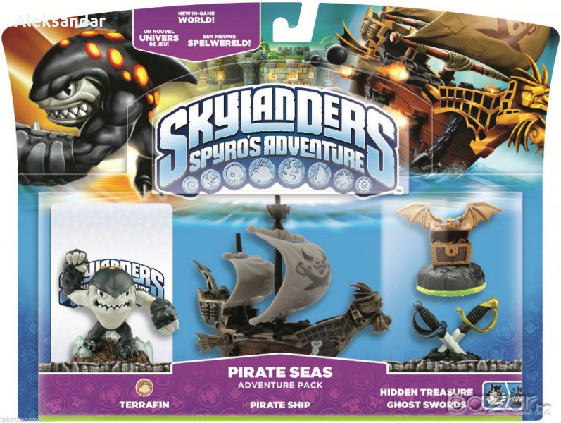 Нов ps3,ps4 Skylanders Spyro Pirates Adventure pack , снимка 1