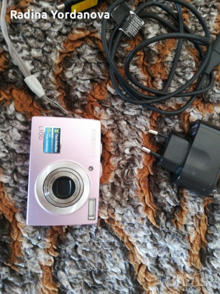 Фотоапарат Samsung L100 розов, снимка 1