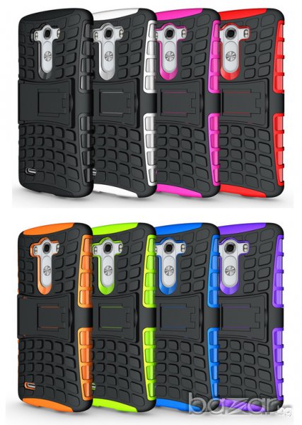 Hard Stand Case Гръб Броня За LG G3 s, снимка 1