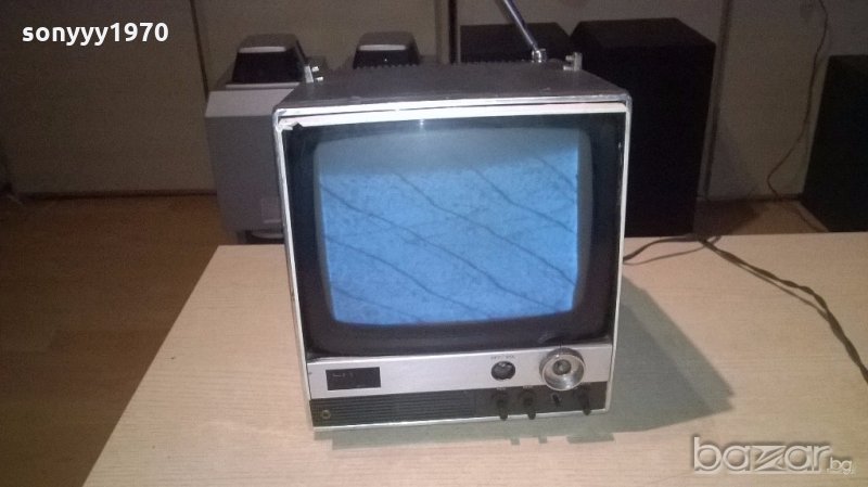 заявено-sony solid state-900uet-tv-12v/220v-ретро тв внос швеицария, снимка 1