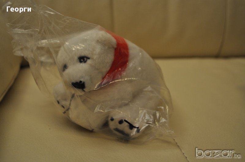 Ново плюшено мече coca cola, снимка 1