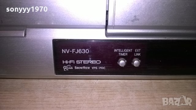 panasonic nv-fj630 hifi stereo video, снимка 9 - Плейъри, домашно кино, прожектори - 23377765