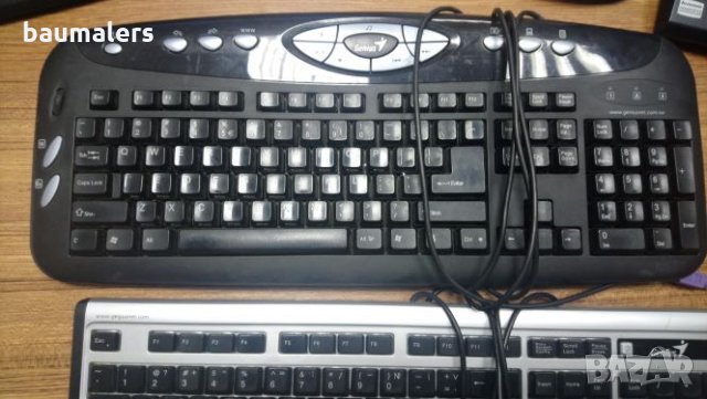 Лот от работещи клавиатури Genius и работещ токоизправител, снимка 1