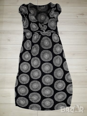 Черна ефирна рокля с къс ръкав марка Sinequanone, снимка 3 - Рокли - 24023625