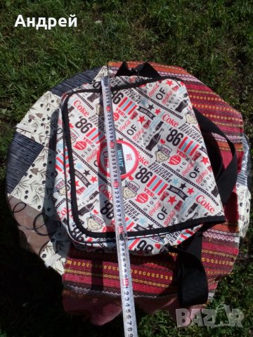 Стара чанта Кока Кола,Coca Cola, снимка 6 - Антикварни и старинни предмети - 25759357