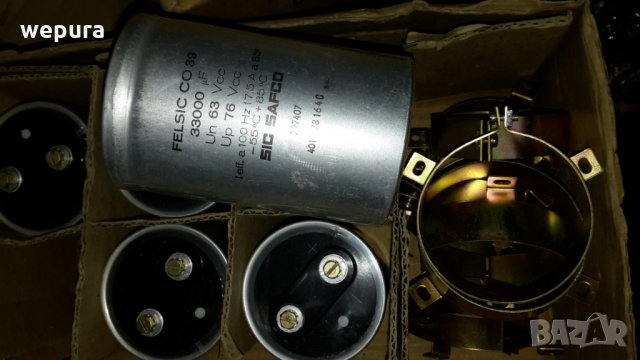 най добрите кондензатори за заваръчни апарати СО 33000 микрофарада 63 в