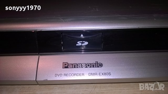 panasonic dmr-ex80s hdd/dvd hdmi-recorder-внос швеицария, снимка 10 - Плейъри, домашно кино, прожектори - 22538373