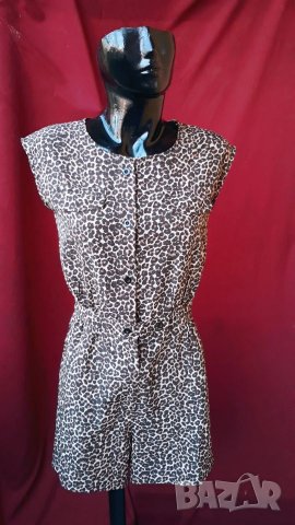 Гащеризон леопардов принт Л , снимка 1