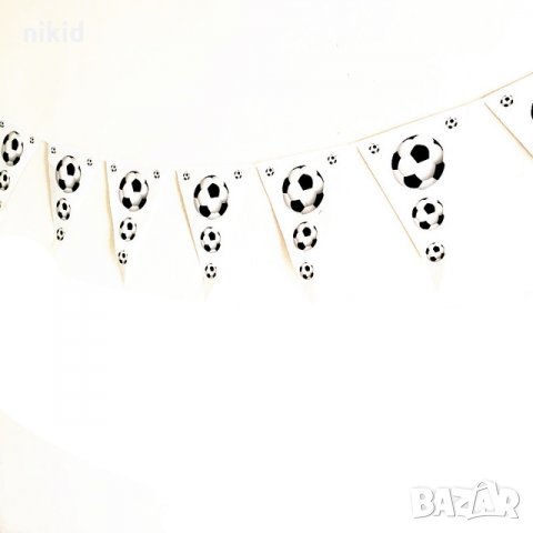 Футболна топка  Парти Гирлянд Знаменца Флаг Банер