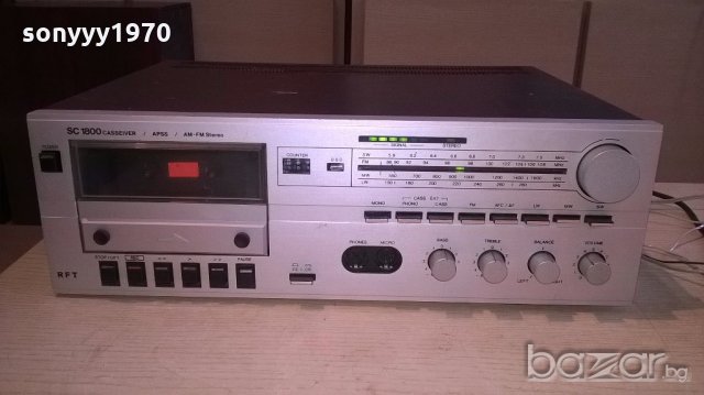 rft sc-1800-deck receiver-ретро машина-внос швеицария, снимка 3 - Ресийвъри, усилватели, смесителни пултове - 18352326