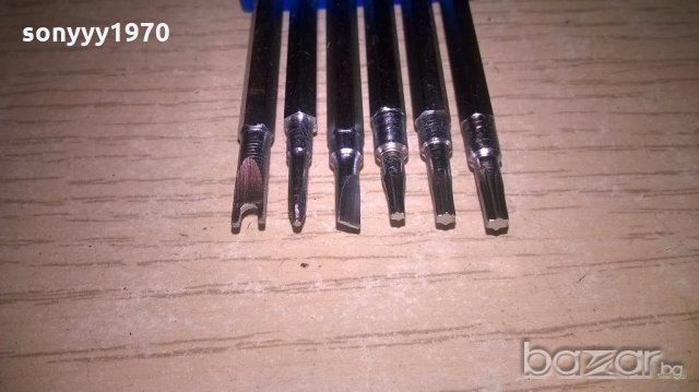 профи отвертка с специфични накраиници, снимка 11 - Отвертки - 19499691